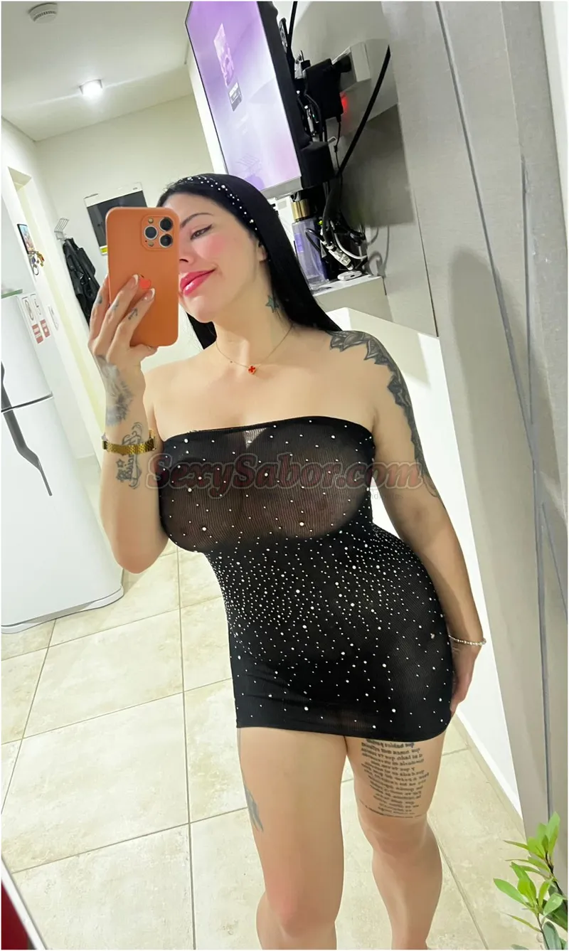 Majo morocha infartante